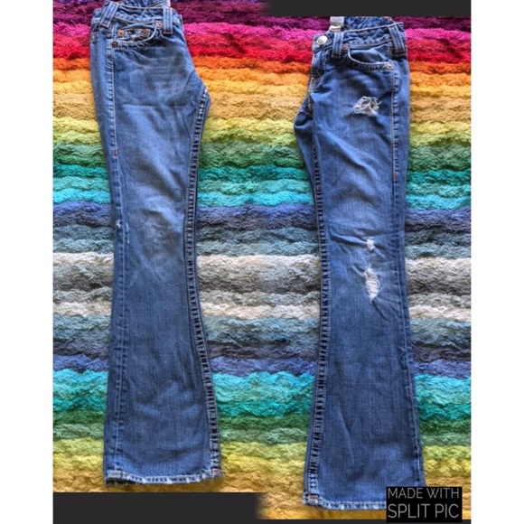 True Religion Distressed Jeans SZ 27 - Picture 7 of 8